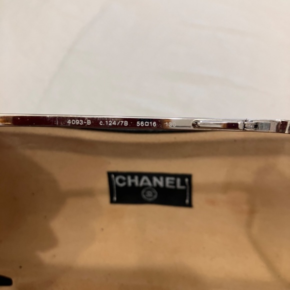 Chanel Gradient Lenses Vintage Rimless Sunglasses main image 4